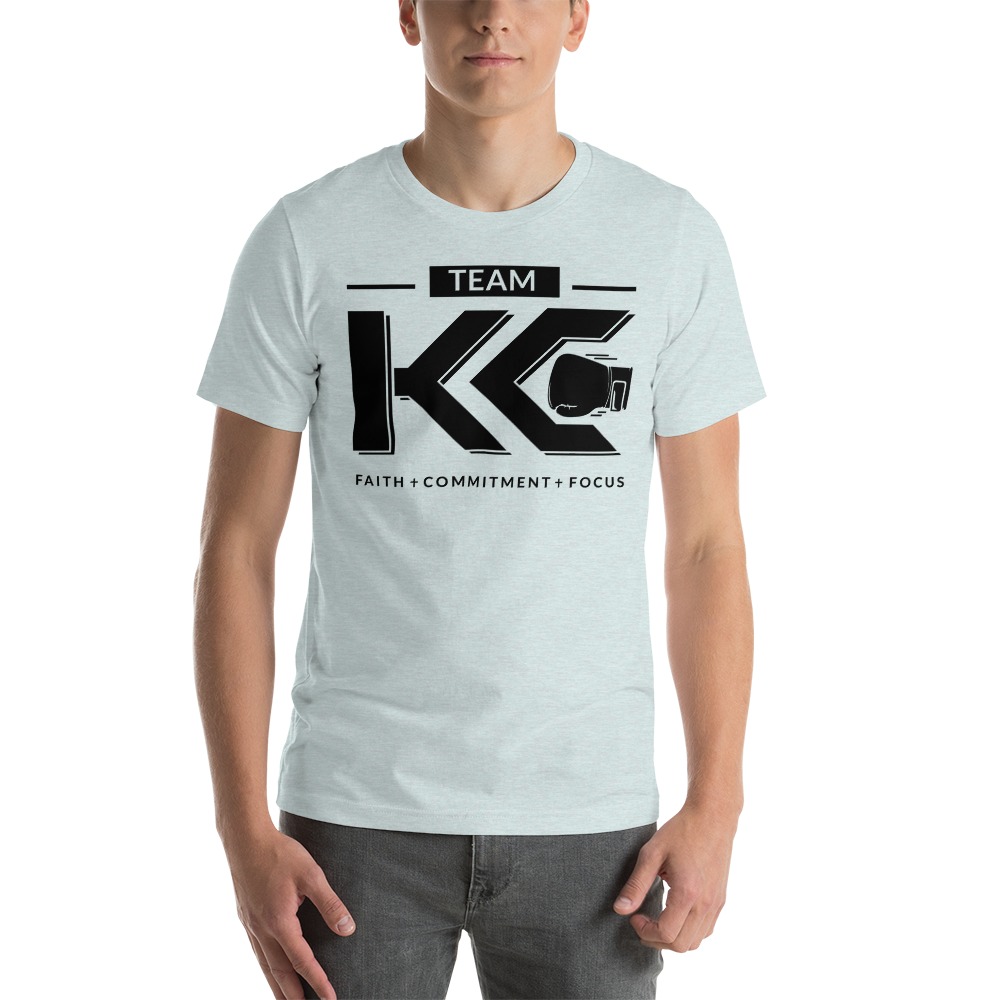 Team KC by Kaitlyn Clark T-Shirt , Black Logo