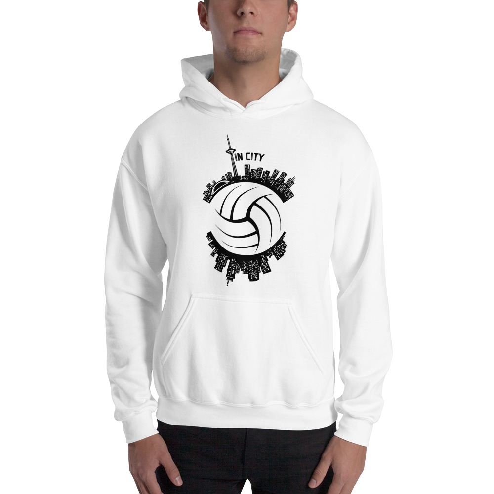 Tin City by Thinesa Sri, Hoodie, Black Logo