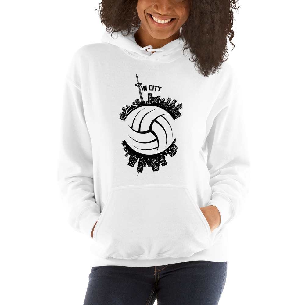 Tin City by Thinesa Sri, Hoodie, Black Logo