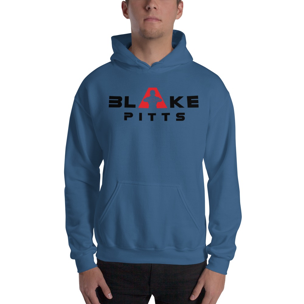 Blake Pitts Hoodie V#3, Black Logo