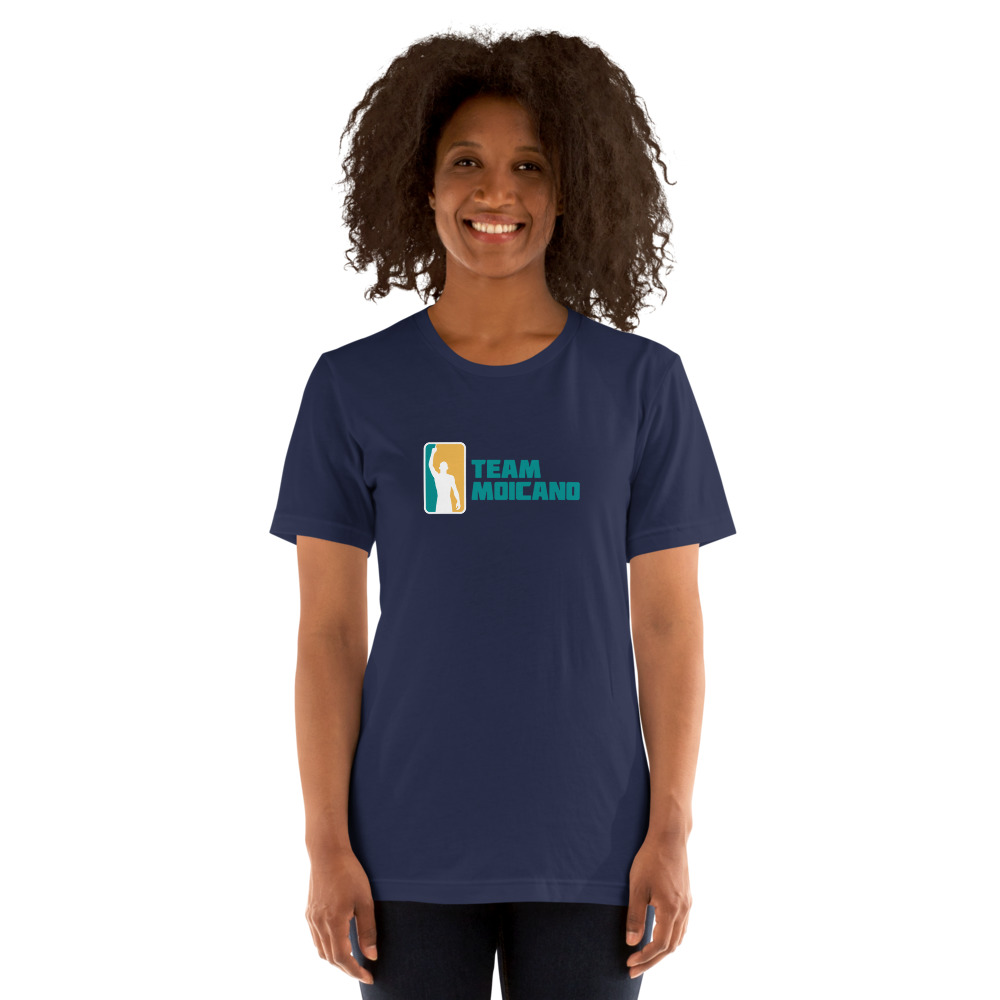 Team Moicano Women's T-Shirt, White Logo