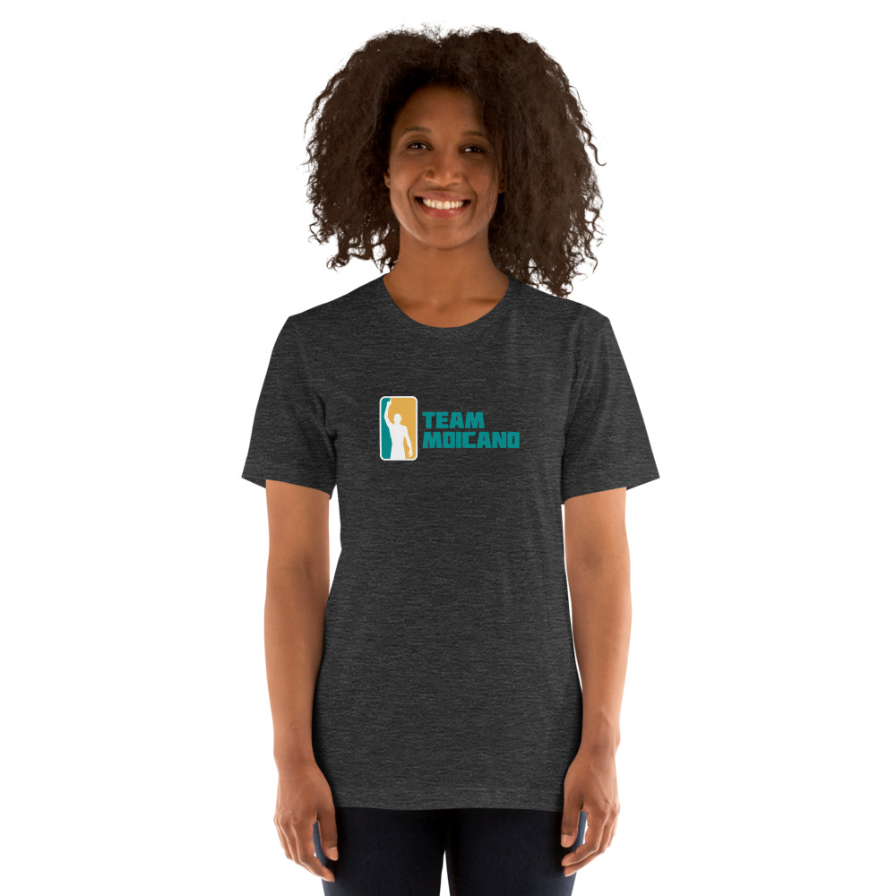 Team Moicano Women's T-Shirt, White Logo