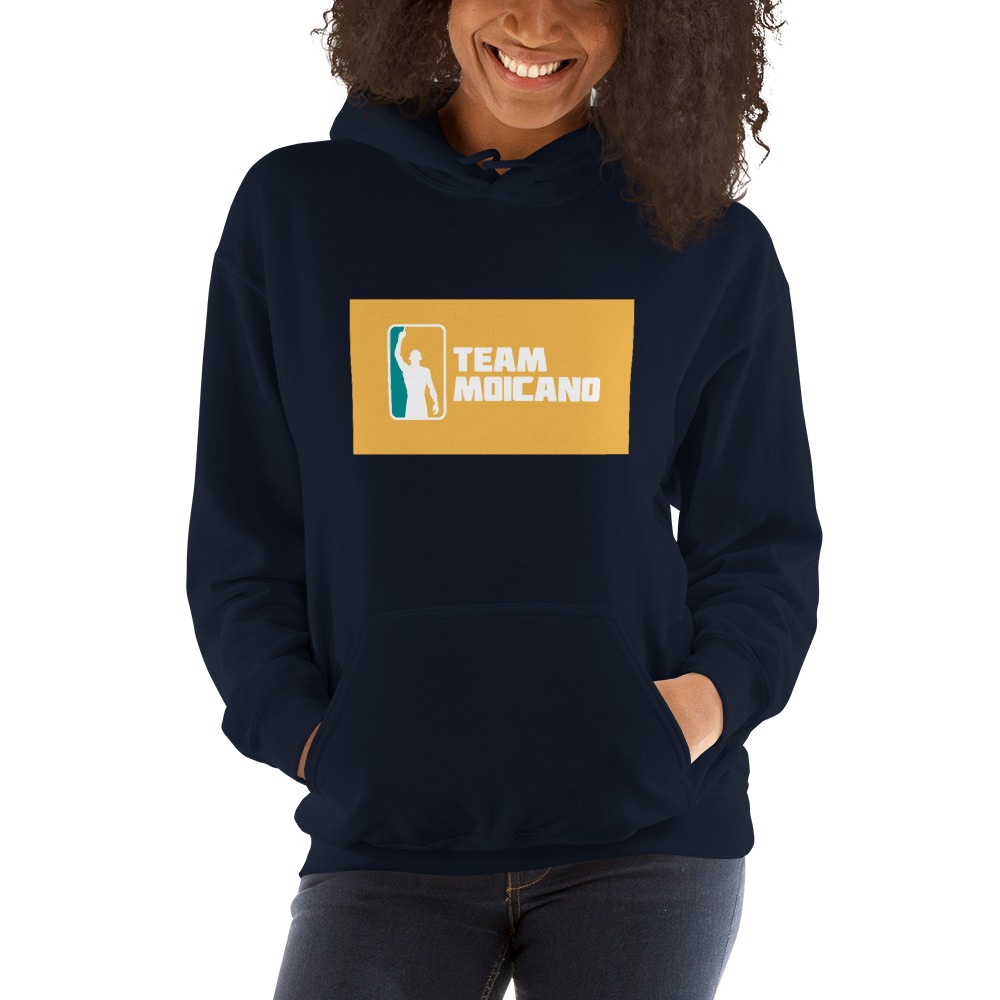 Team Moicano Hoodie, Yellow Logo