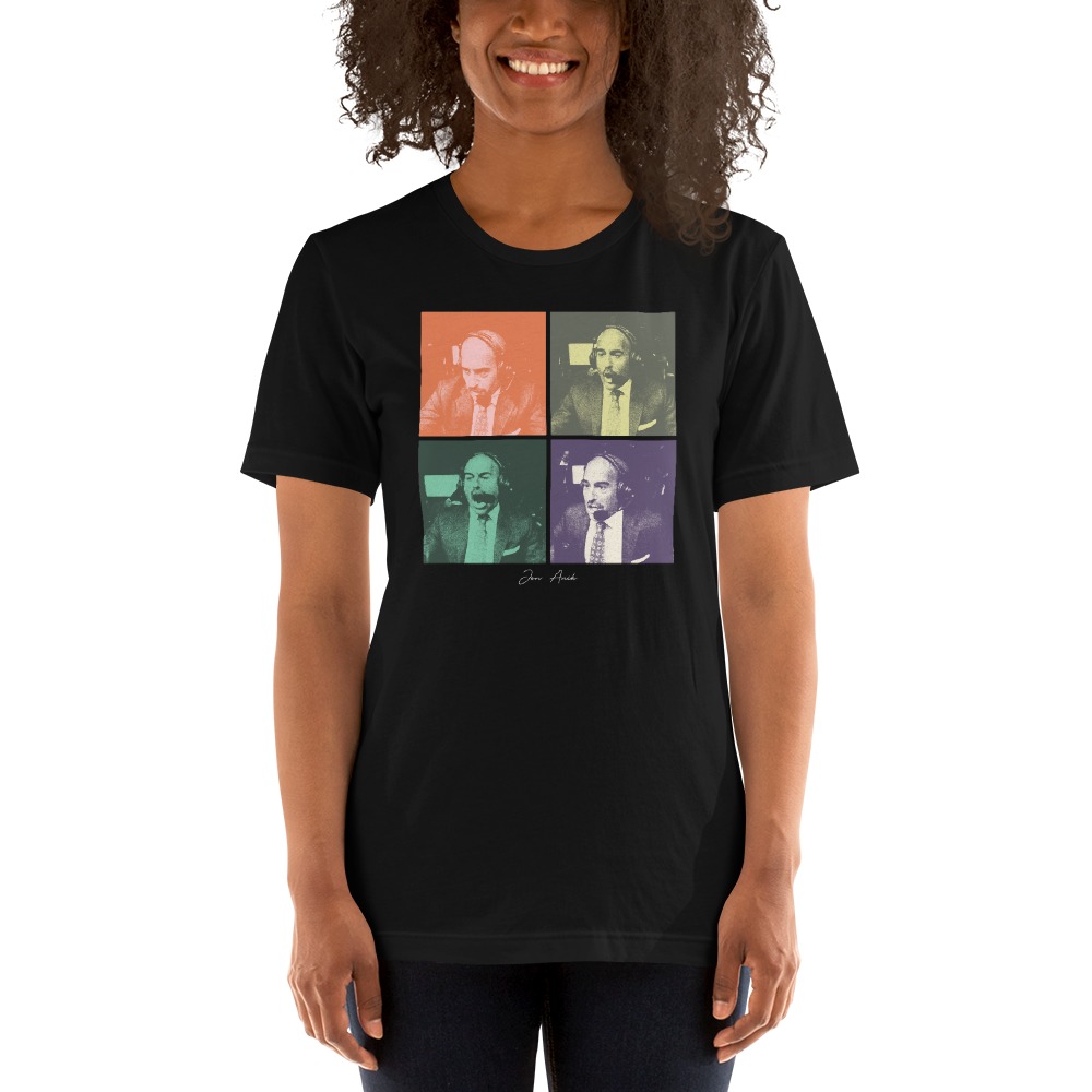 Jon Anik Faces Women's T-Shirt , White Logo