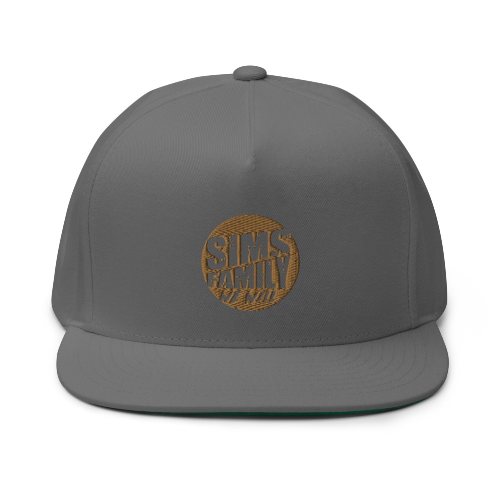 "Sims Family We Will" V#2 by Omar Sims Hat, Dark Logo 
