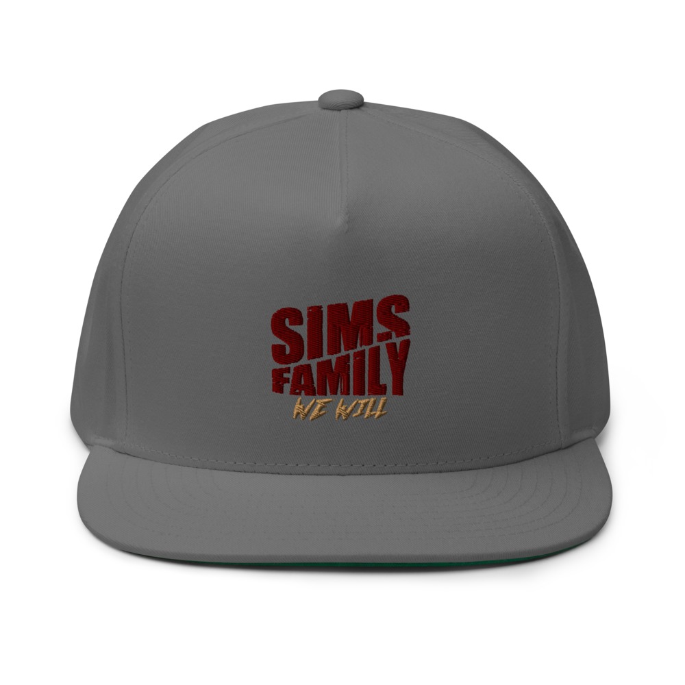 "Sims Family We Will" V#1 by Omar Sims Hat, Dark Logo 