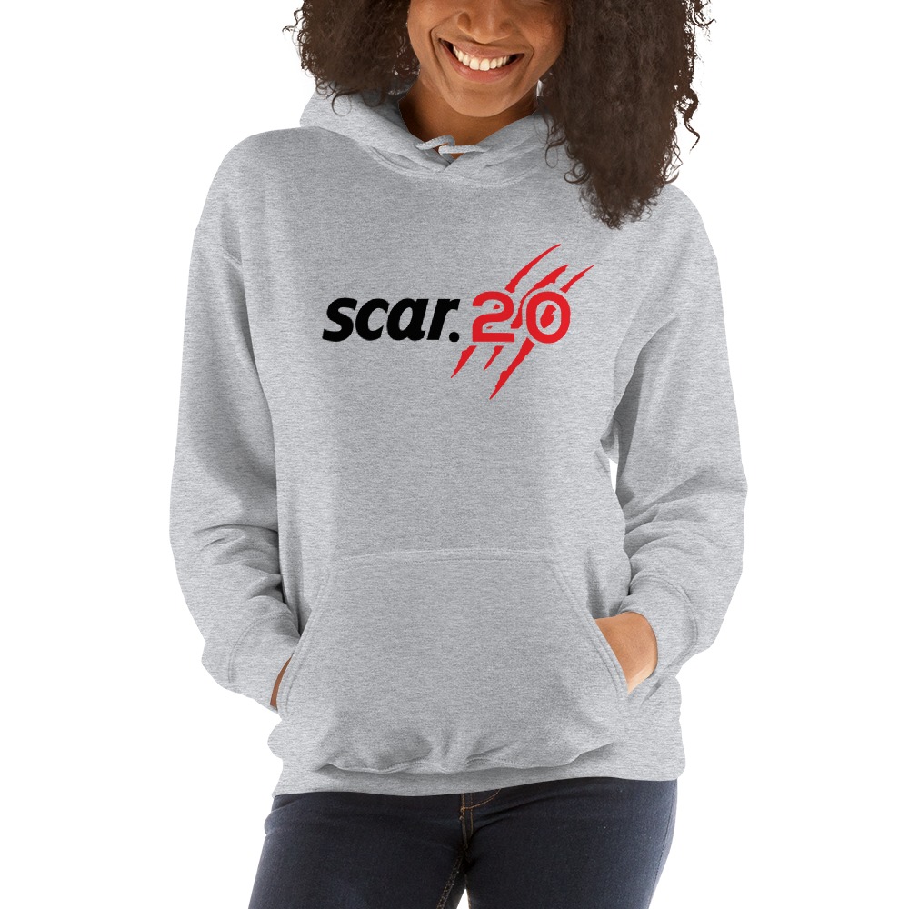 Scar.20 by Amon Scarbrough Hoodie