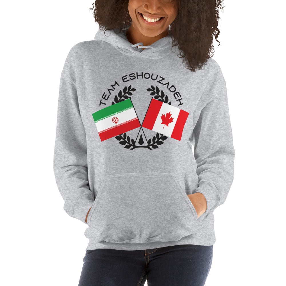 Sierra Eshouzadeh Hoodie, Black Logo