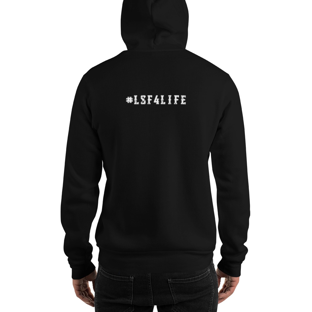 Seabass MMA by Michael Ship, Hoodie, Light Logo