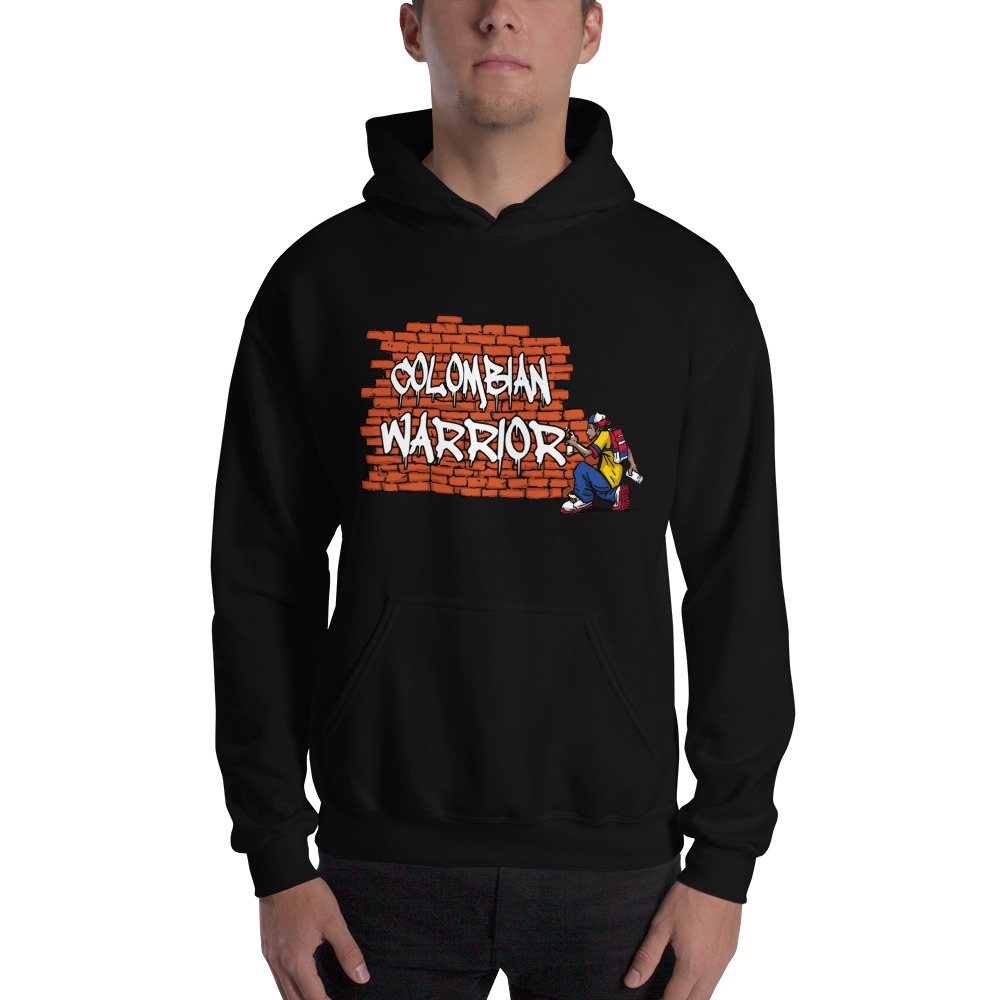 Colombian Warrior by Danny Chavez, Hoodie