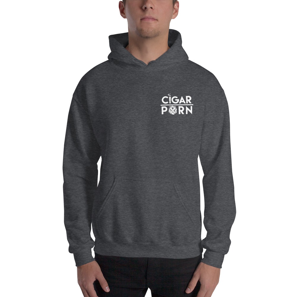Cigar Pxrn by James Lee, Hoodie, Light Logo