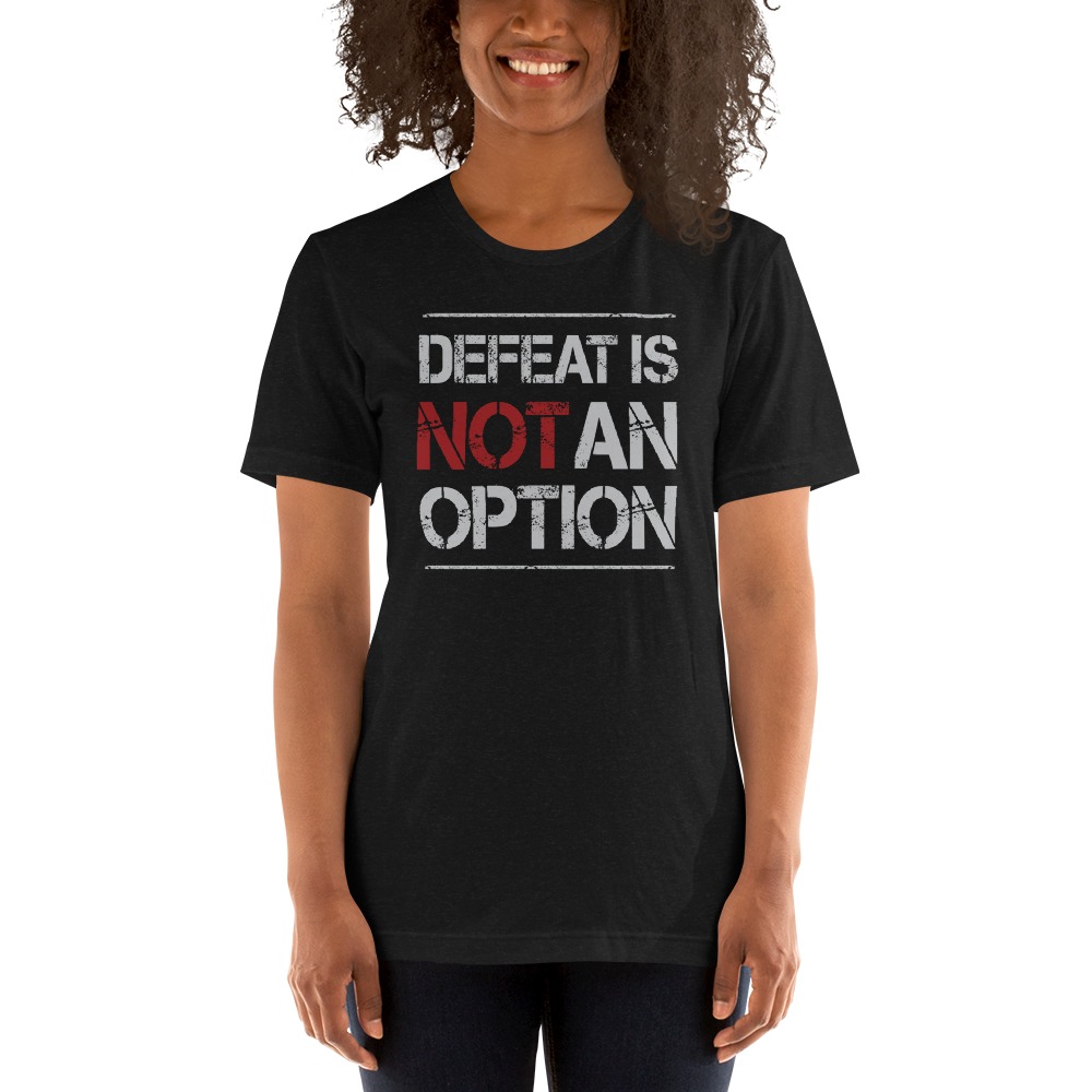 Defeat is Not an Option by Fight To End Cancer, T-Shirt