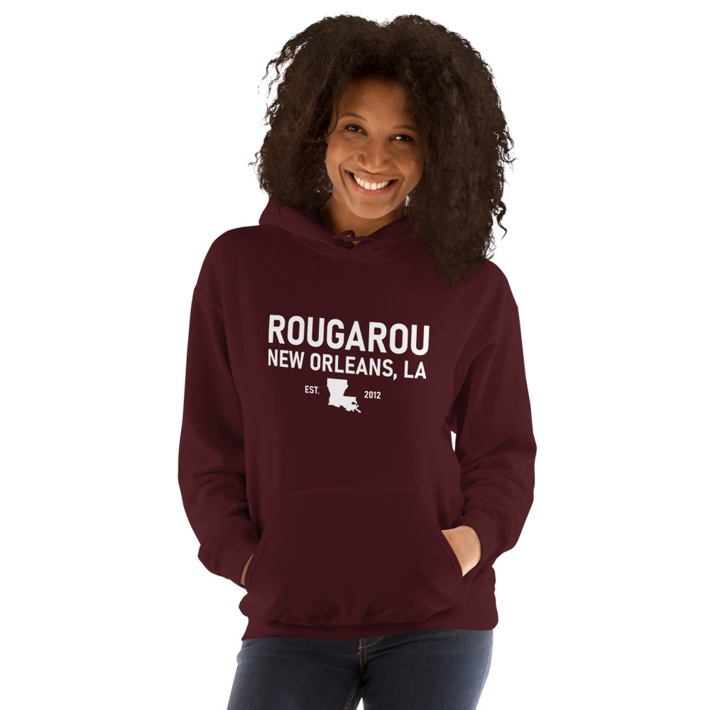 "Rougarou" by Regis Prograis, Women's Hoodie, V4, Light on MILLIONS "Rougarou" by Regis Prograis, Women's Hoodie, V4, Light