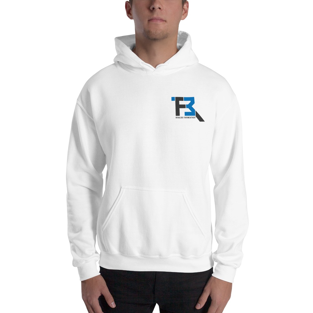 Rivaldo Fairweather, Men's Hoodie, Black Logo Mini