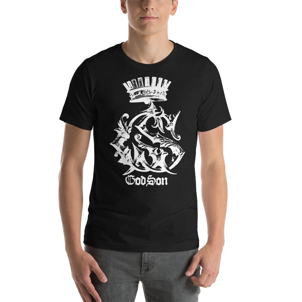 God Son By Raymond Ramos T-Shirt, White Logo