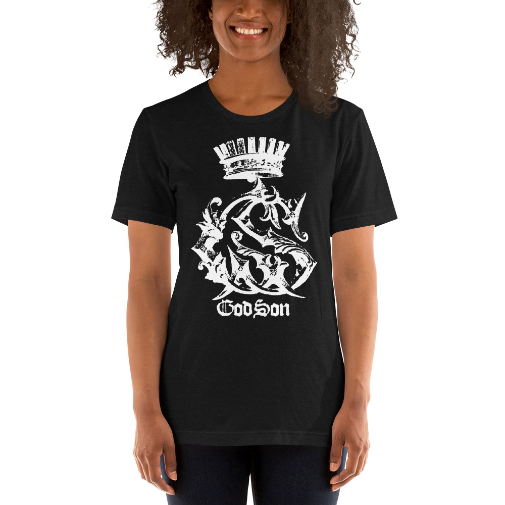 God Son By Raymond Ramos T-Shirt, White Logo