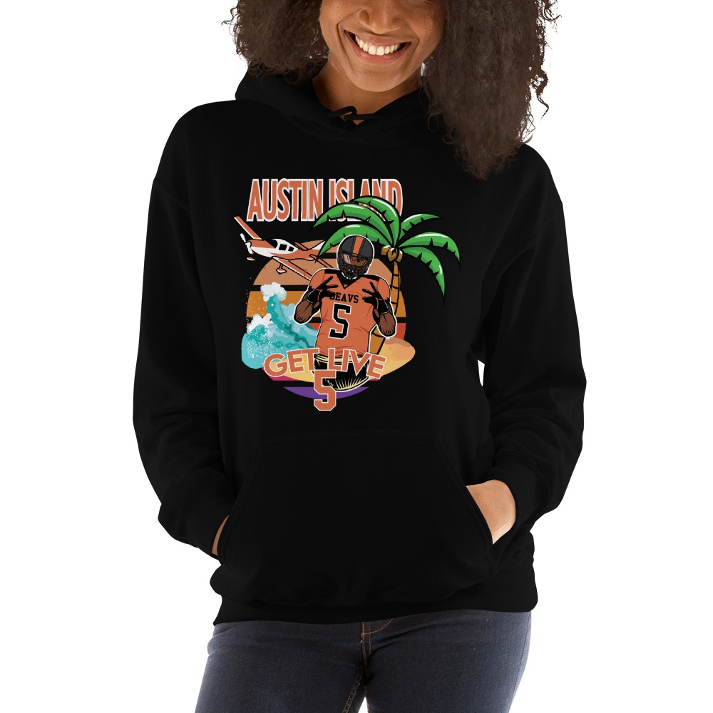 Austin Island by Alex Austin Hoodie