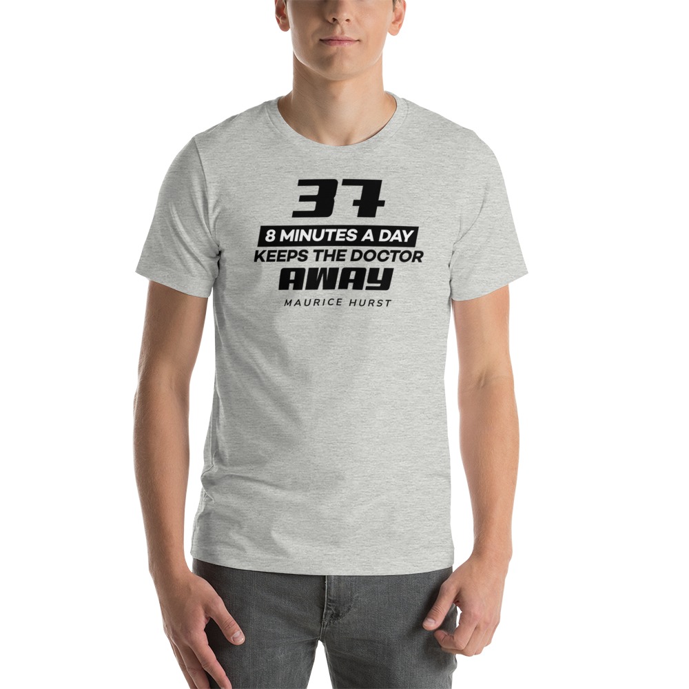 Maurice Hurst, T-Shirt, Black Logo on MILLIONS Maurice Hurst, T-Shirt, Black Logo