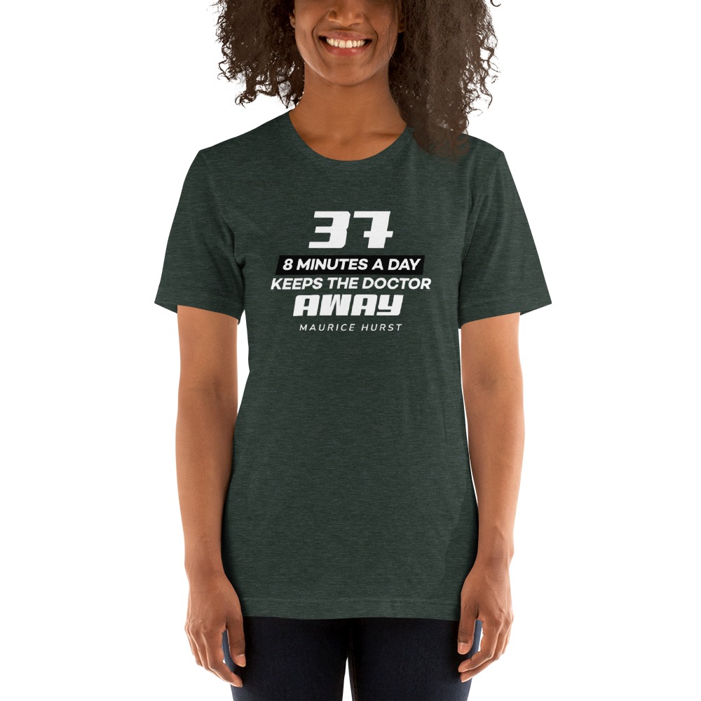Maurice Hurst, T-Shirt, Light Logo on MILLIONS Maurice Hurst, T-Shirt, Light Logo