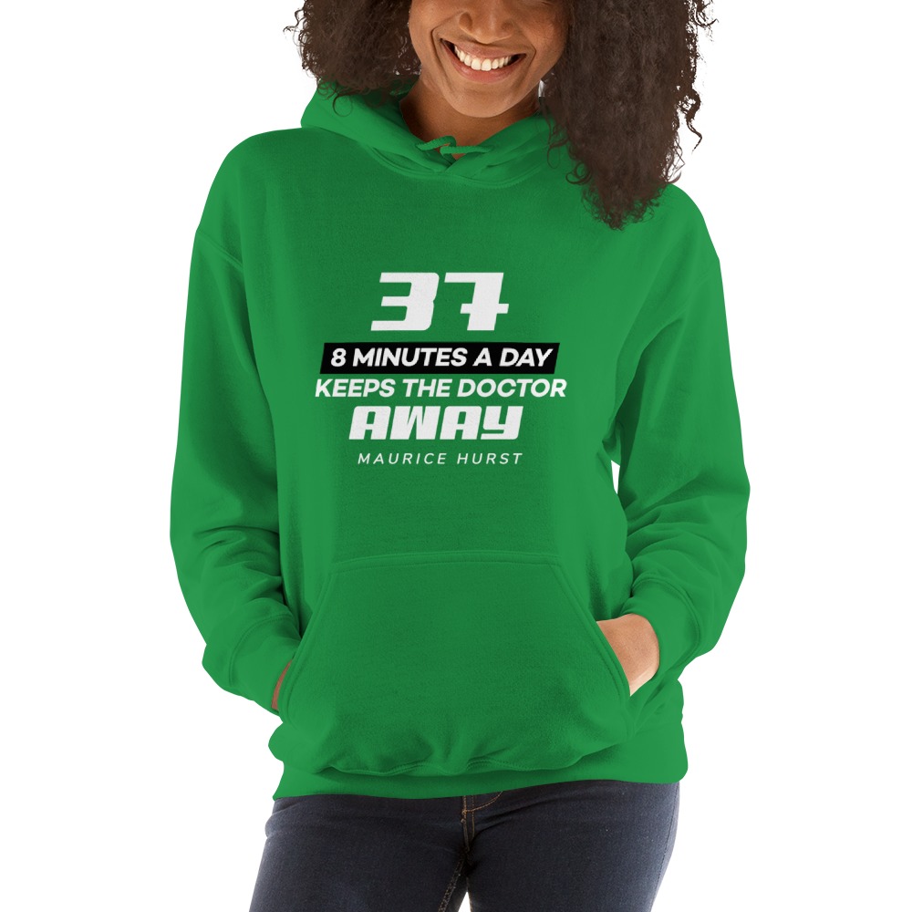 Maurice Hurst, Hoodie, White Logo on MILLIONS Maurice Hurst, Hoodie, White Logo