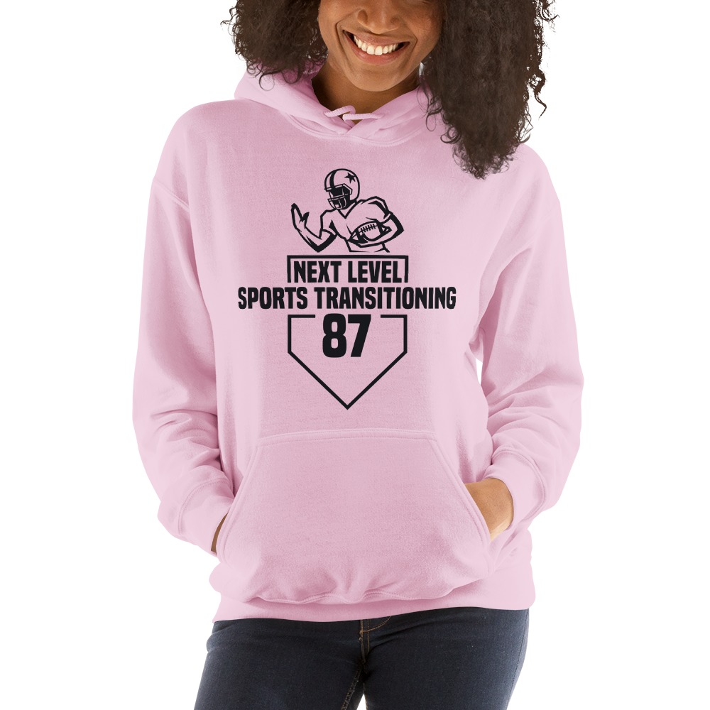 Next Level Sports Transitioning #87 by Walter Stanley Hoodie