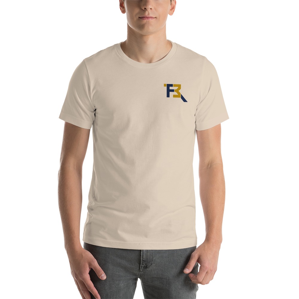 #13 by Rivaldo Fairweather T-Shirt, Navy Gold Logo