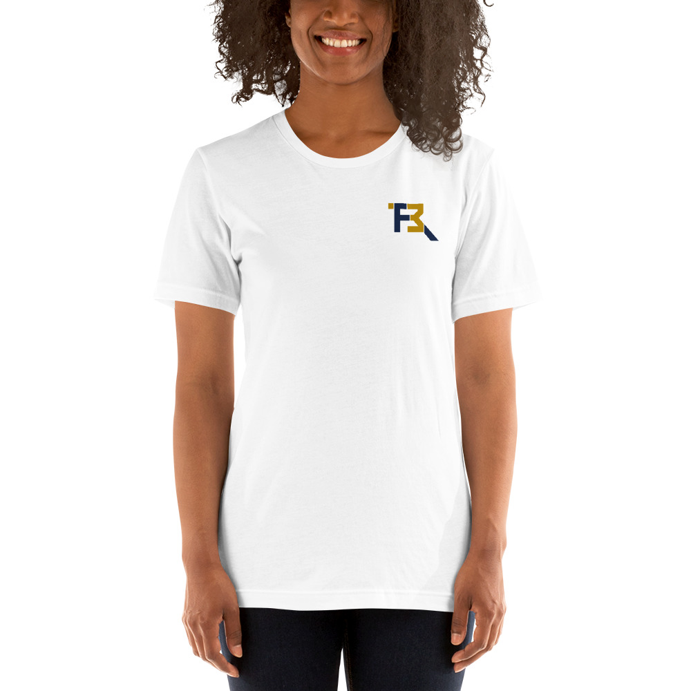 #13 by Rivaldo Fairweather T-Shirt, Gold Navy Logo