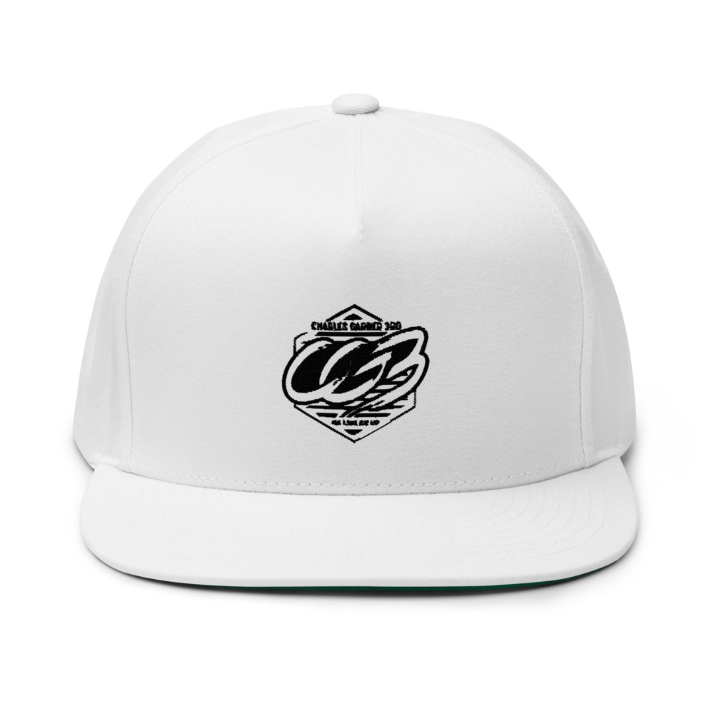 MR.LINE EM UP by Charles Garner Hat, Black Logo