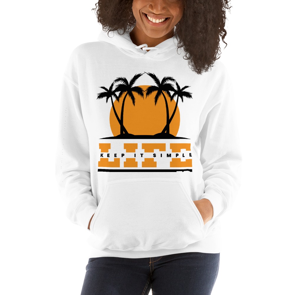 Life Keep It Simple By Tony Baker Hoodie