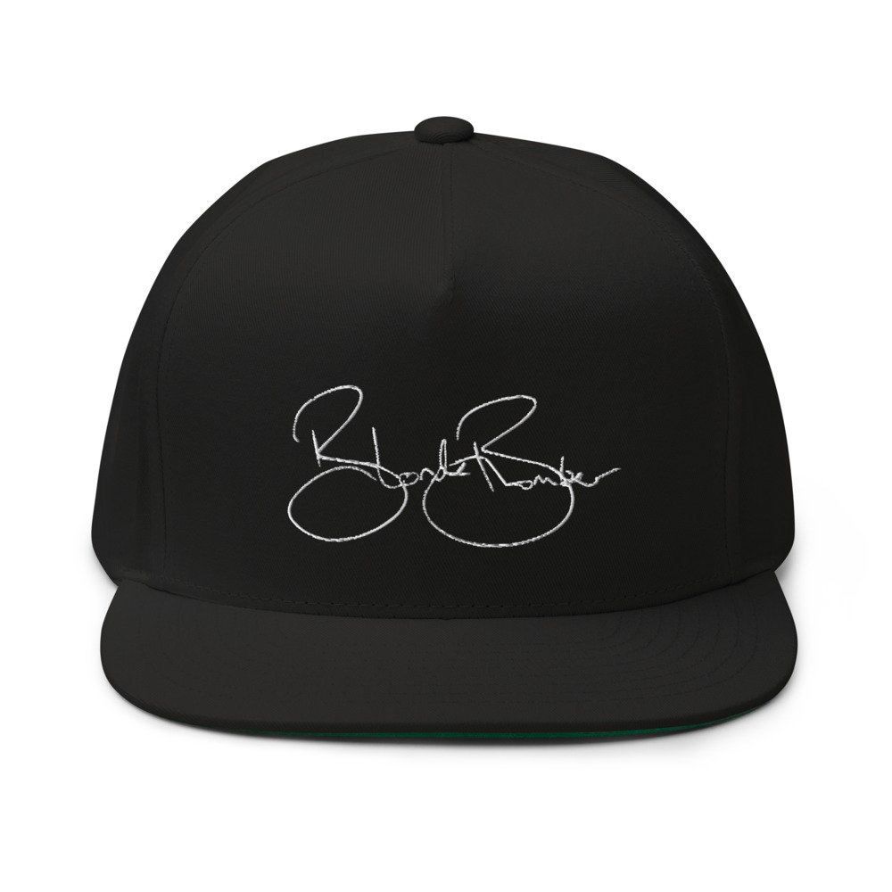 Ebanie Bridges Signature Hat, White Logo
