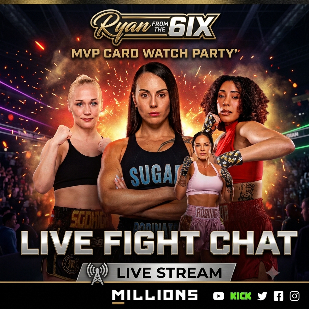 🔴 LIVE FIGHT CHAT: Johnson vs Thorslund! 🥊 MVP Main Event + Tamm & Galle 🇨🇦🔥