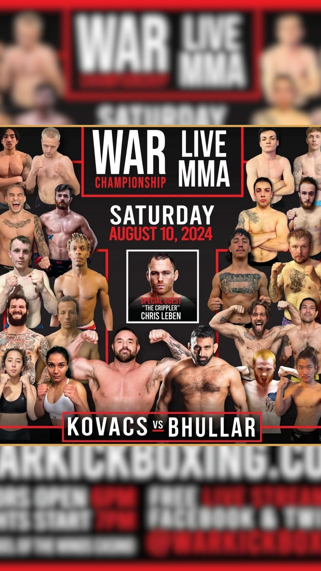 WAR KICKBOXING: Hoang vs Obreshchuk...