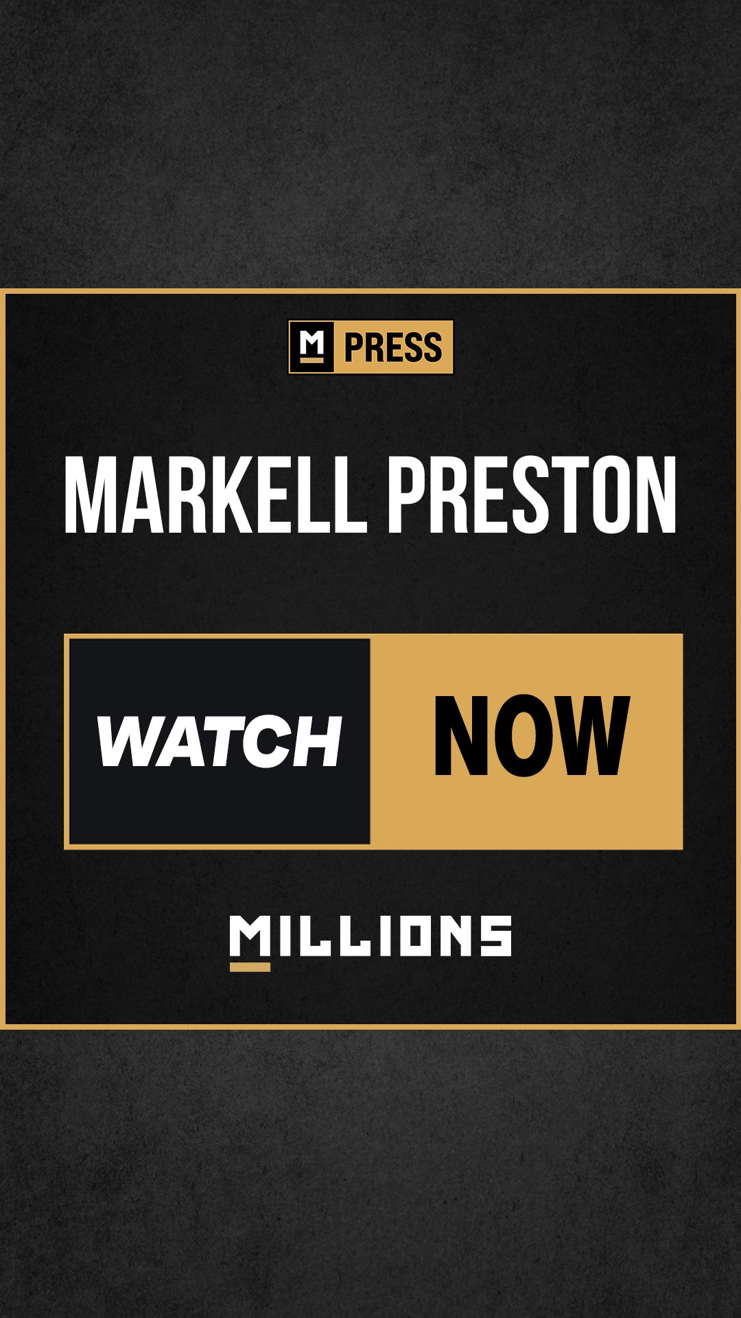 Markell Preston: Preston enjoying c...
