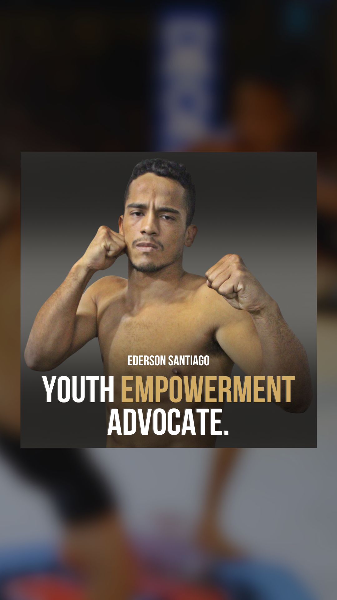 Ederson Santiago: Youth empowerment...
