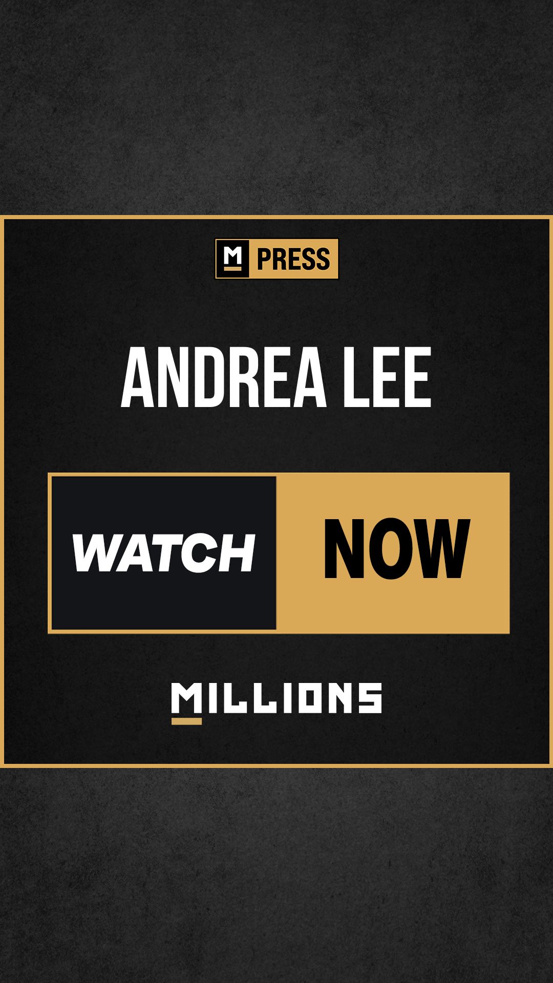 Andrea Lee: Passion for Fighting | ... on MILLIONS Andrea Lee: Passion for Fighting | ...